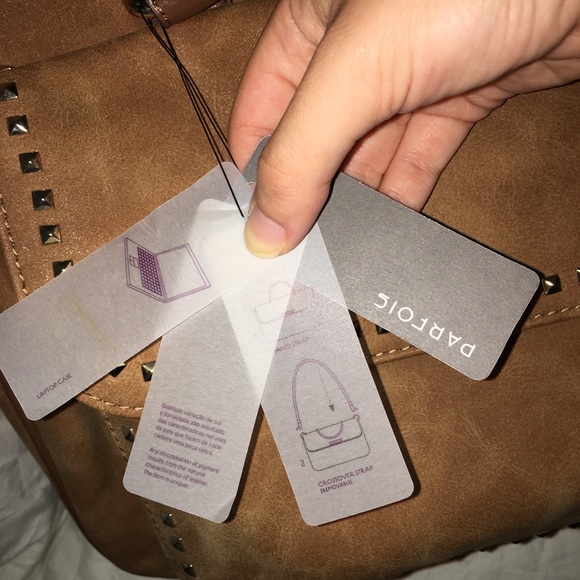 Parfois Suede Laptop / Work Bag - Picture 6 of 8